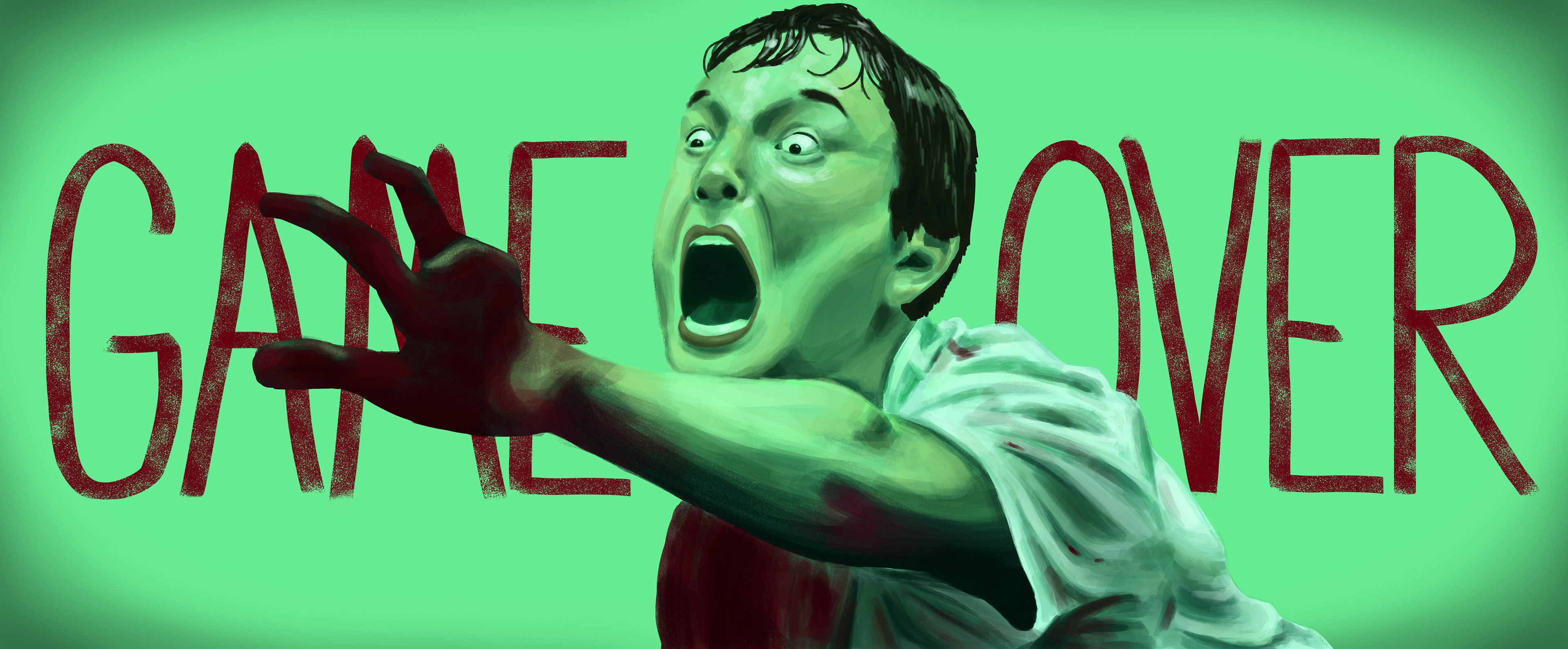 Referencing "Saw" (2004) - Photoshop - 2024