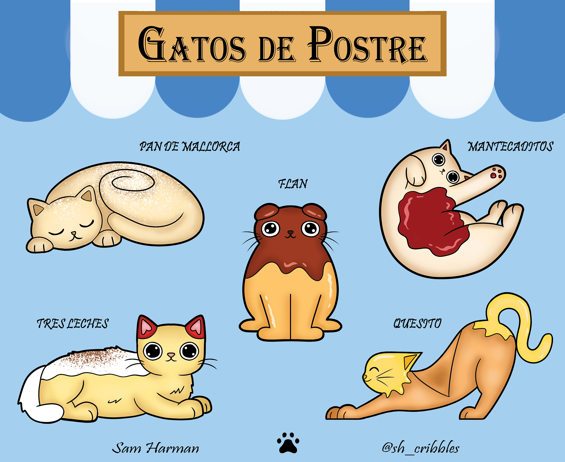 Sticker Sheet - Photoshop - 2024