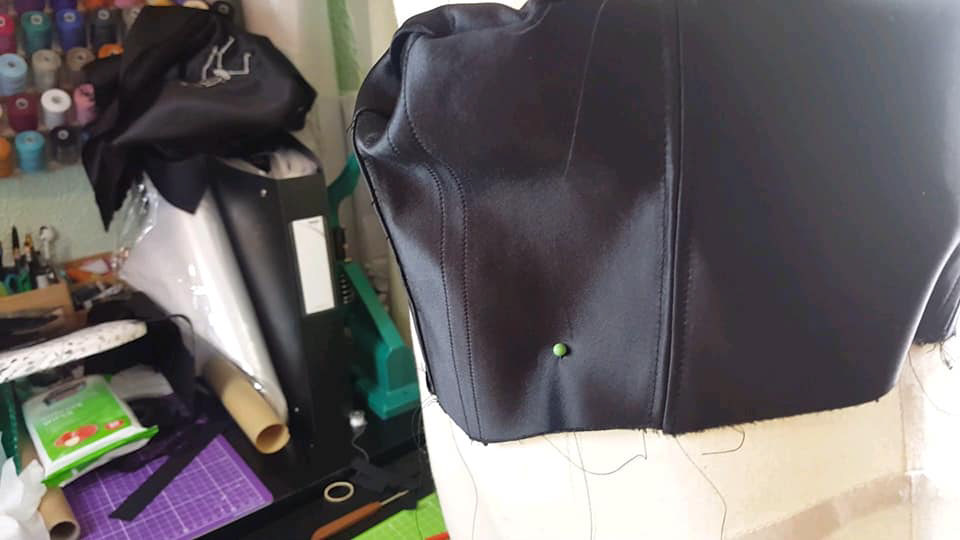 Testing: Finished Result of the Bagging out Method for Corset Construction