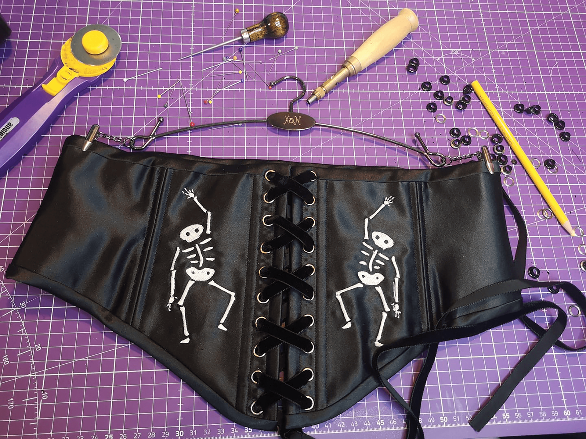 The Finished Belladonna Corset Belt