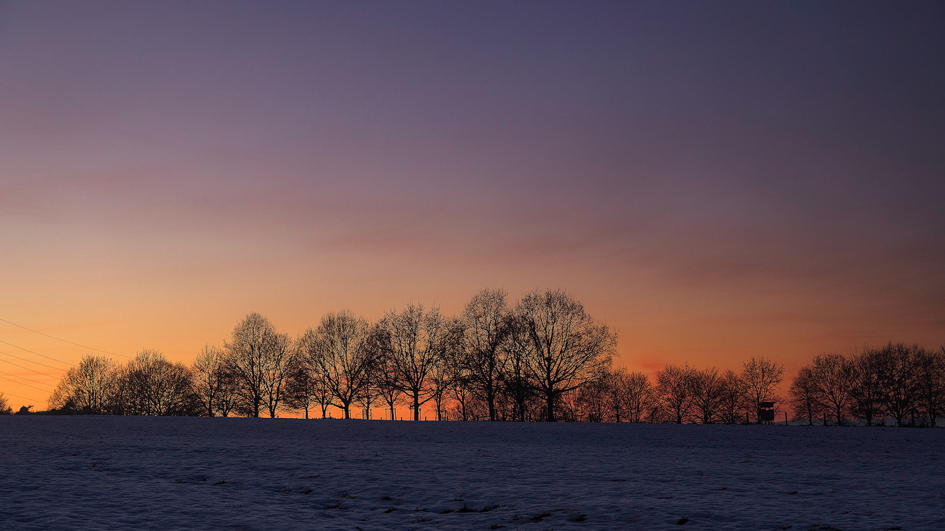 Winter Sunset