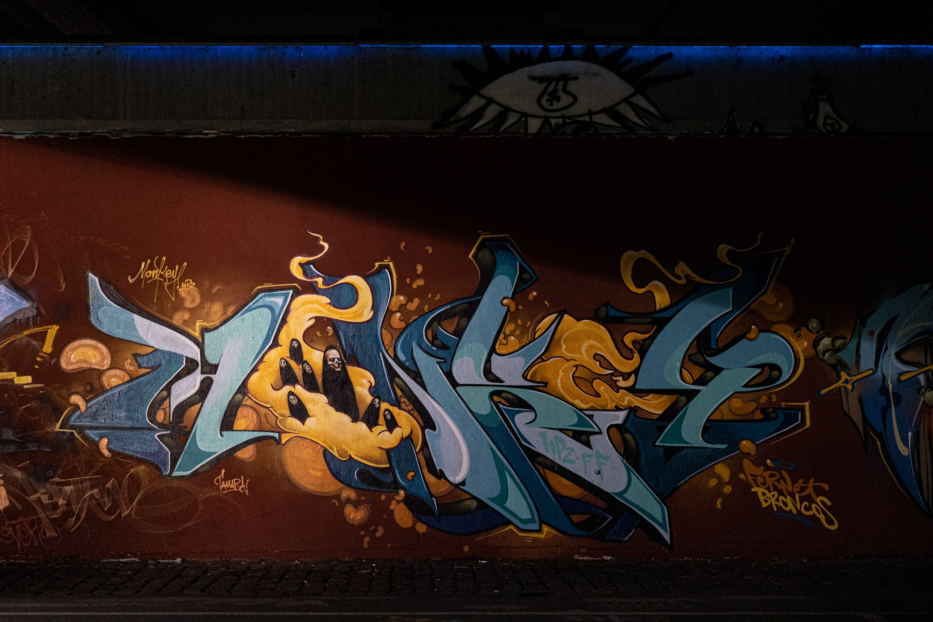 Streetart @night | Frankfurt am Main