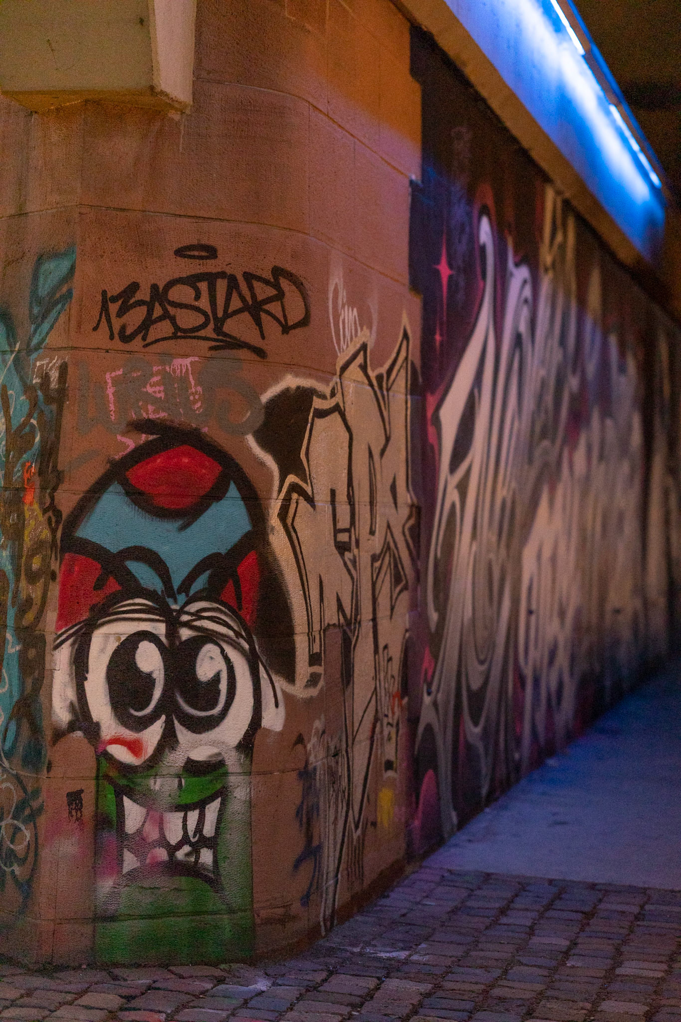 Streetart @night | Frankfurt am Main