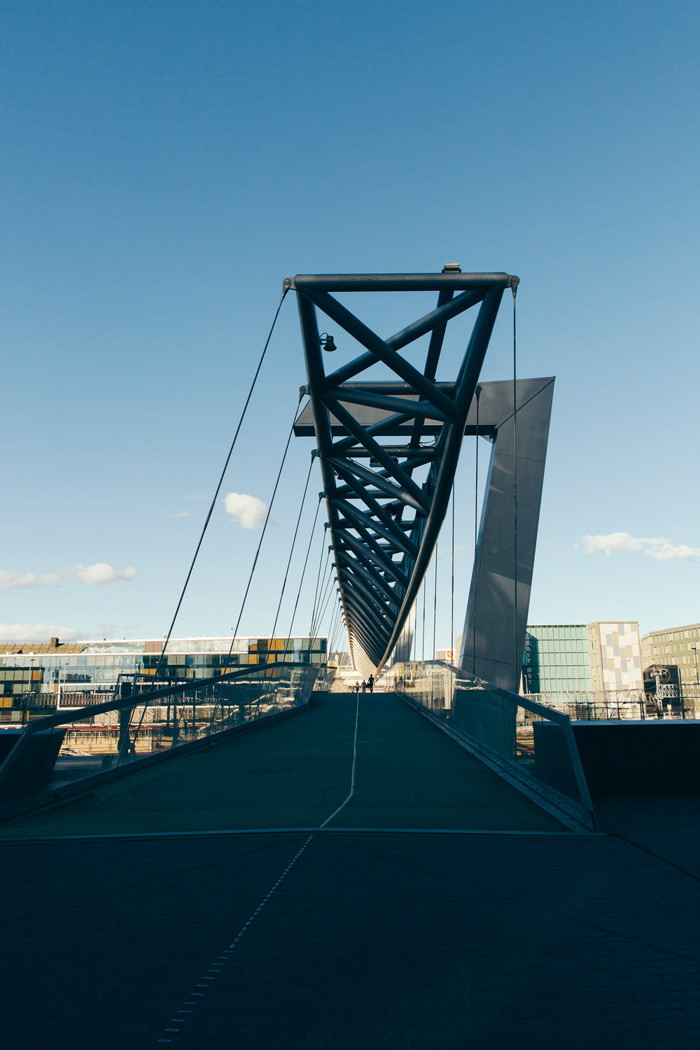 The Akrobaten Bridge had a particular form hidden within its structure that I had a lot of fun playing with.