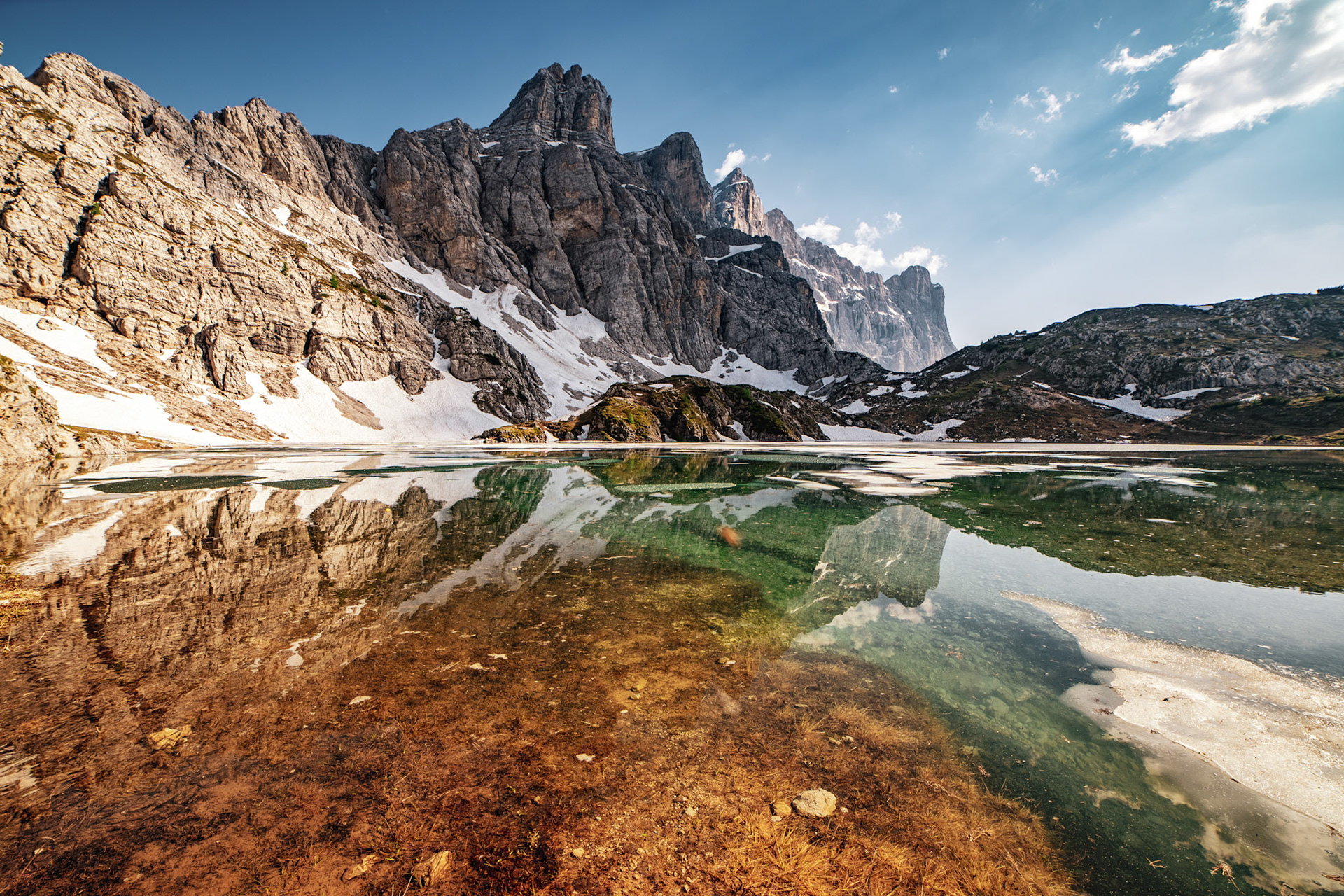 One of the most famous Alpine lakes.