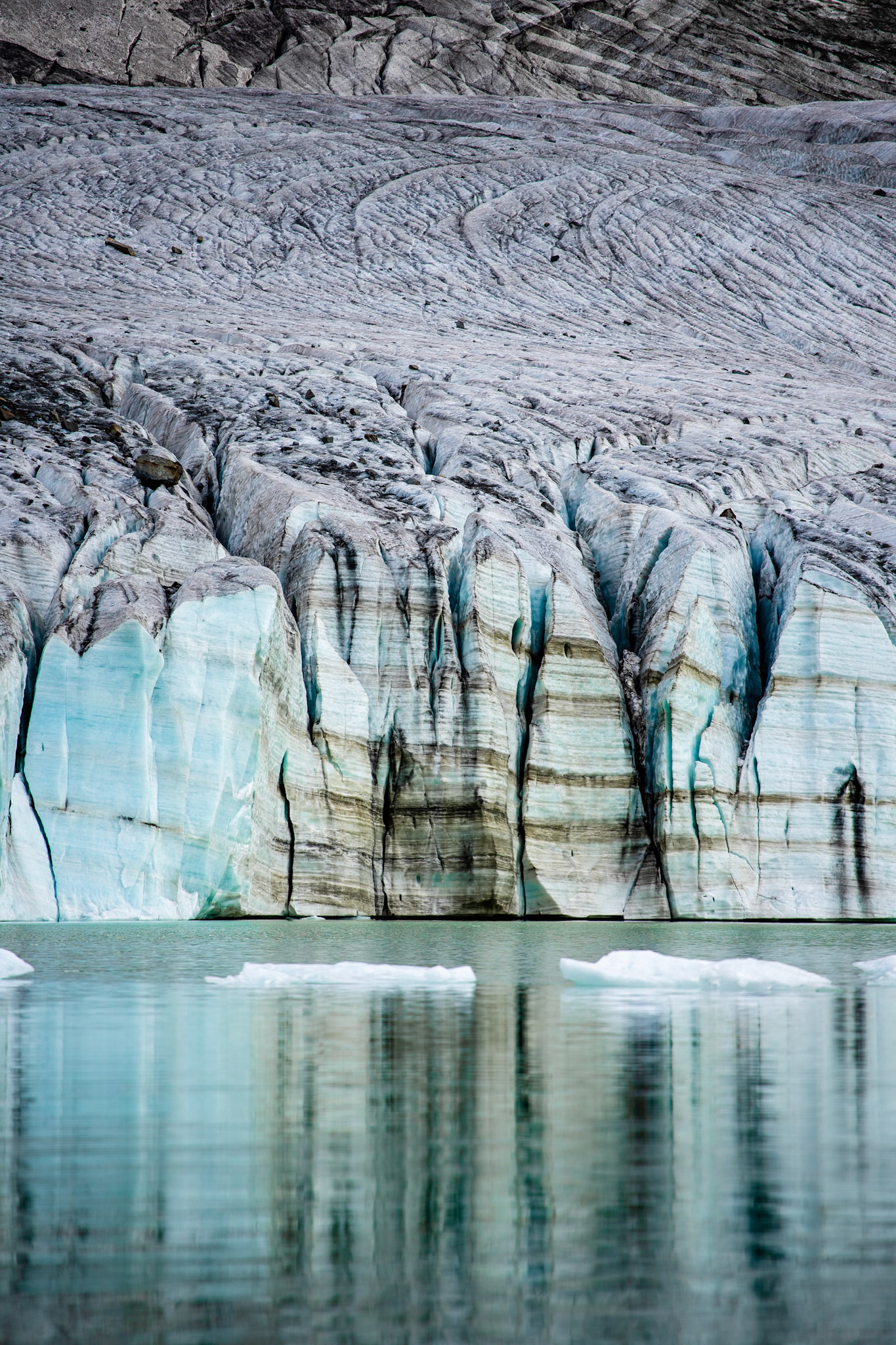 Fellaria Glacier, Italy