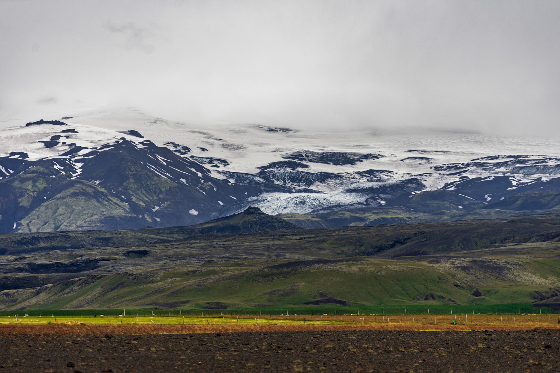 Around Vik, in the south of Iceland