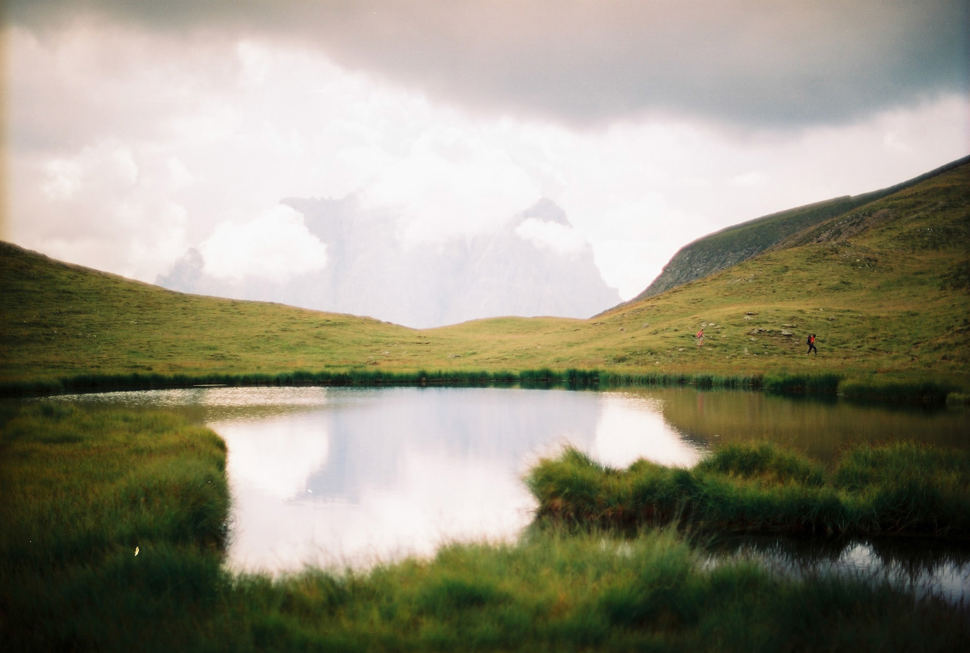 Iconic lake in the Mondeval lands