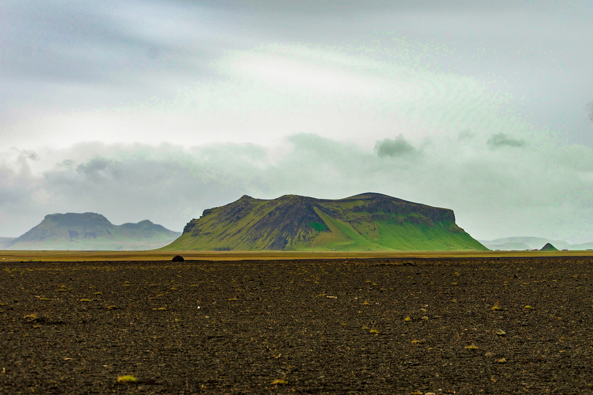 Around Vik, in the south of Iceland