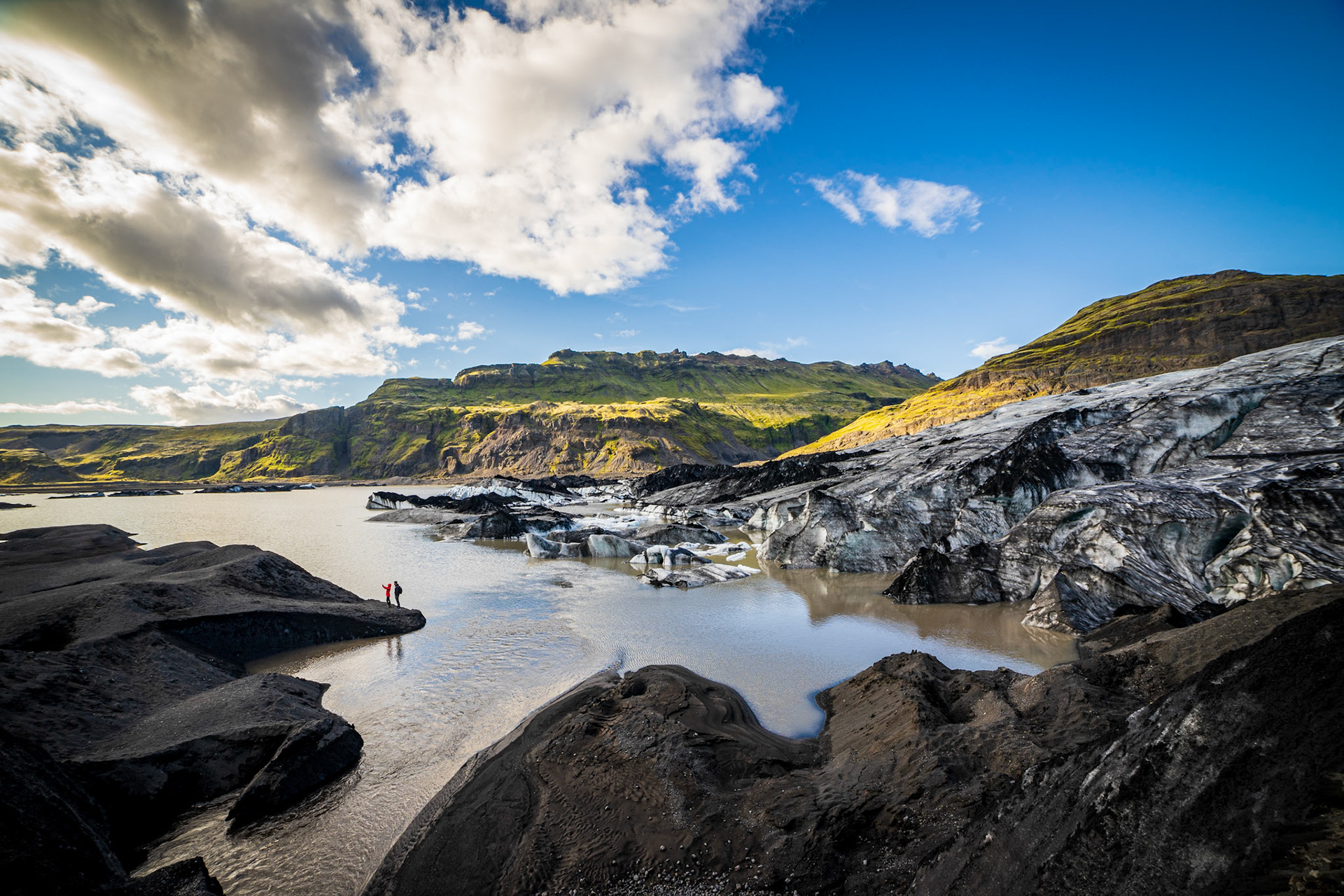 Solheimajokull Glacier, Iceland