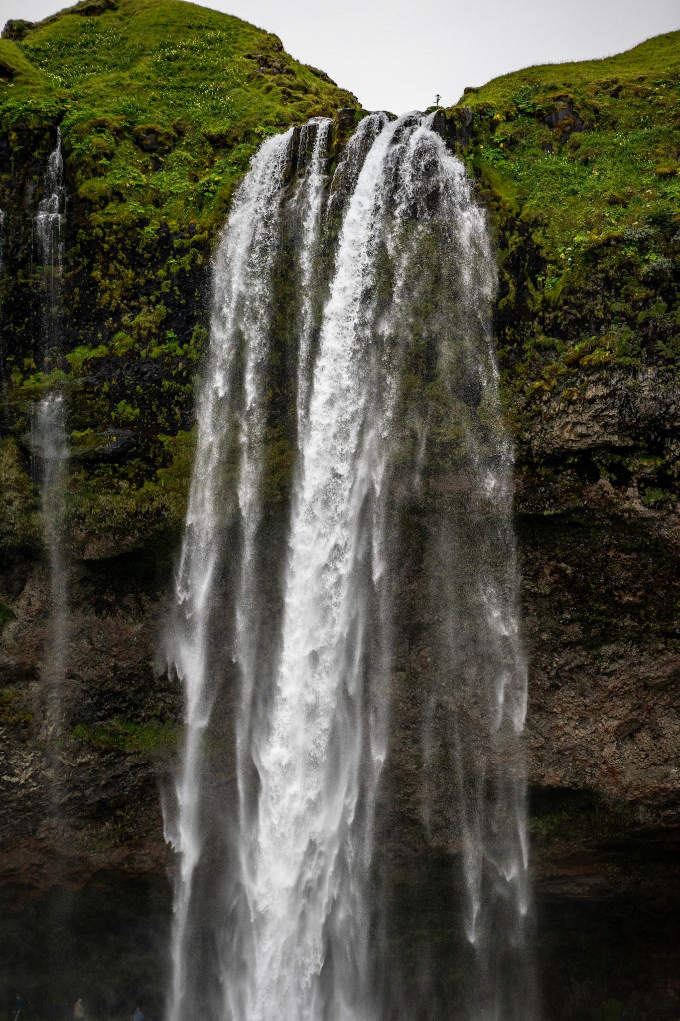 Seljalandsfoss waterfall, one of the most beautiful waterfalls in Iceland