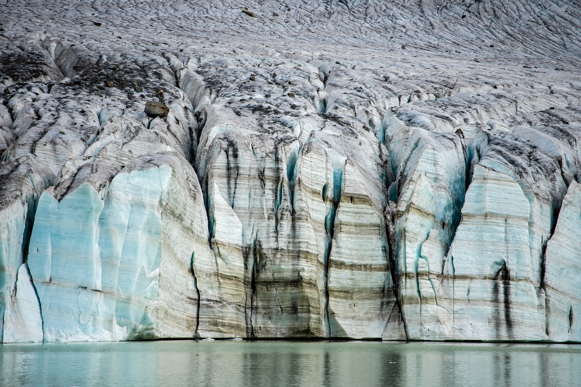 Fellaria Glacier, Italy