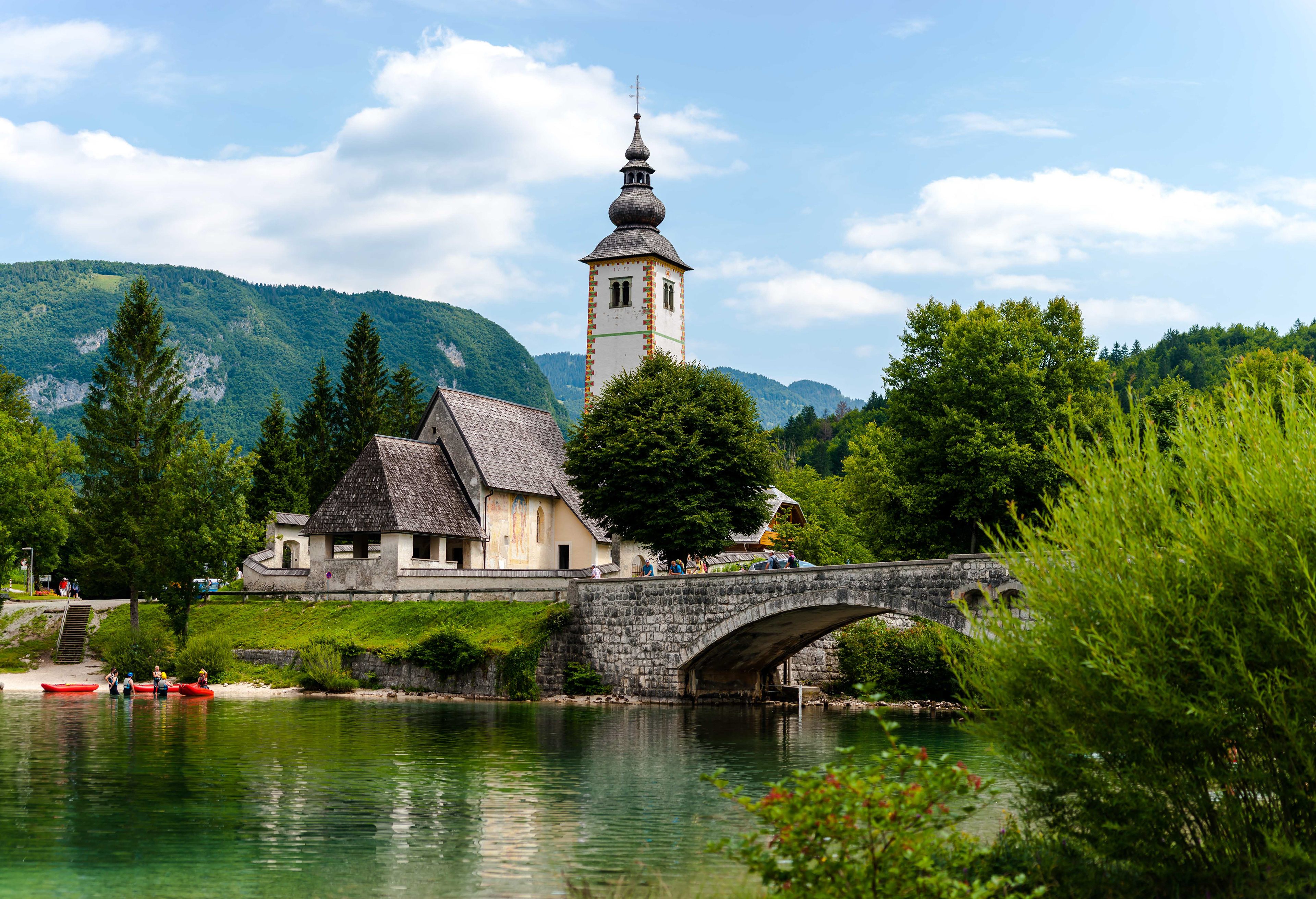 Bohinjsko jezero, Slovenija