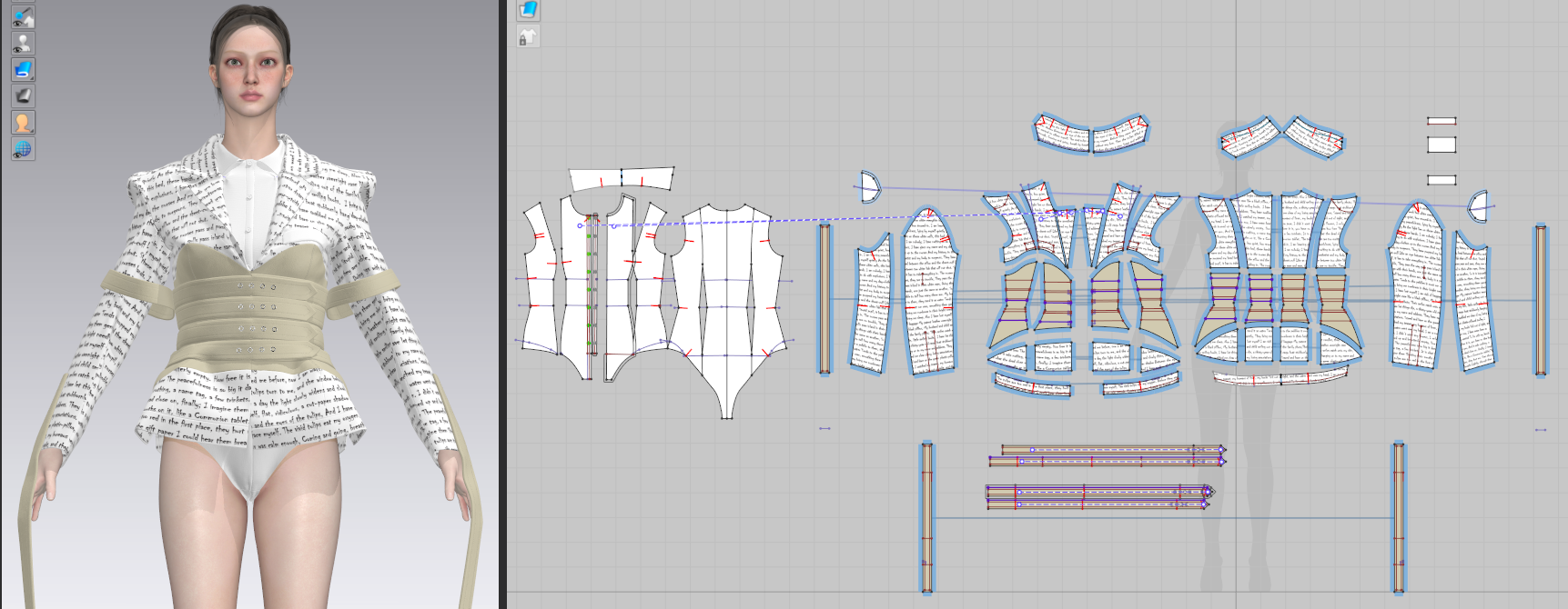CLO3D Viewport
