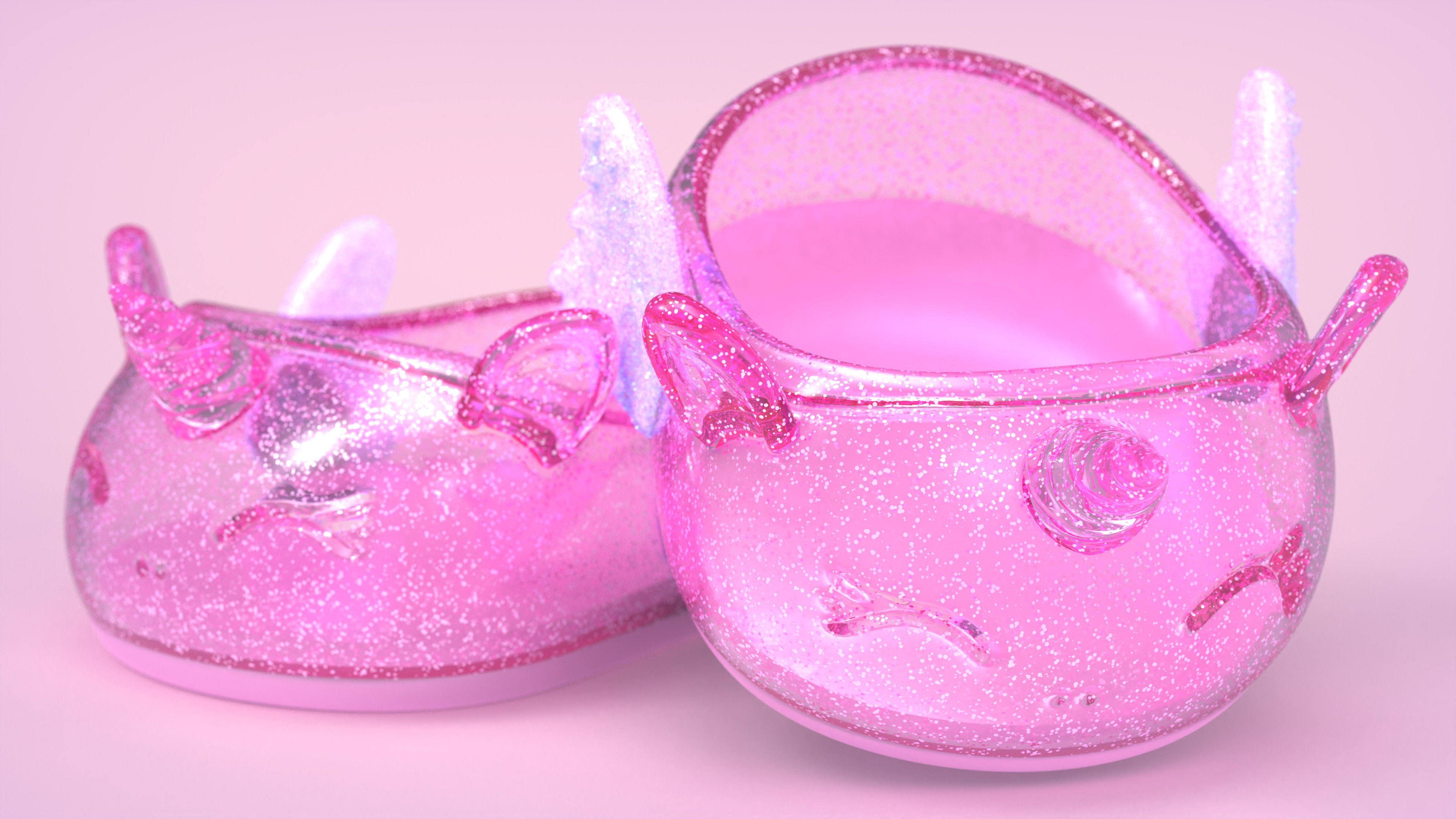 3D Model for production of Baby Cool's Missy Bling shoes, released on 2022 by Magic Box Toys INT.