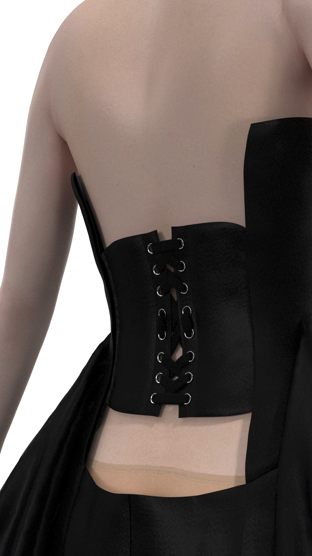 Internal lace closing