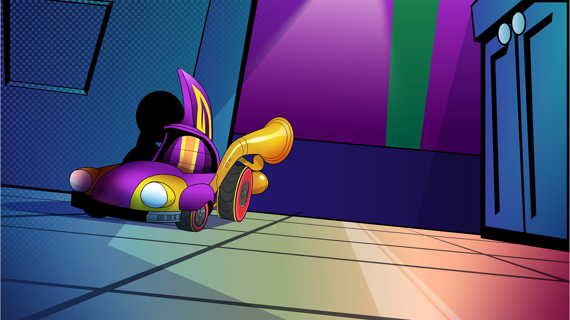 from a Comic Book episode of VeggieTales in the House
