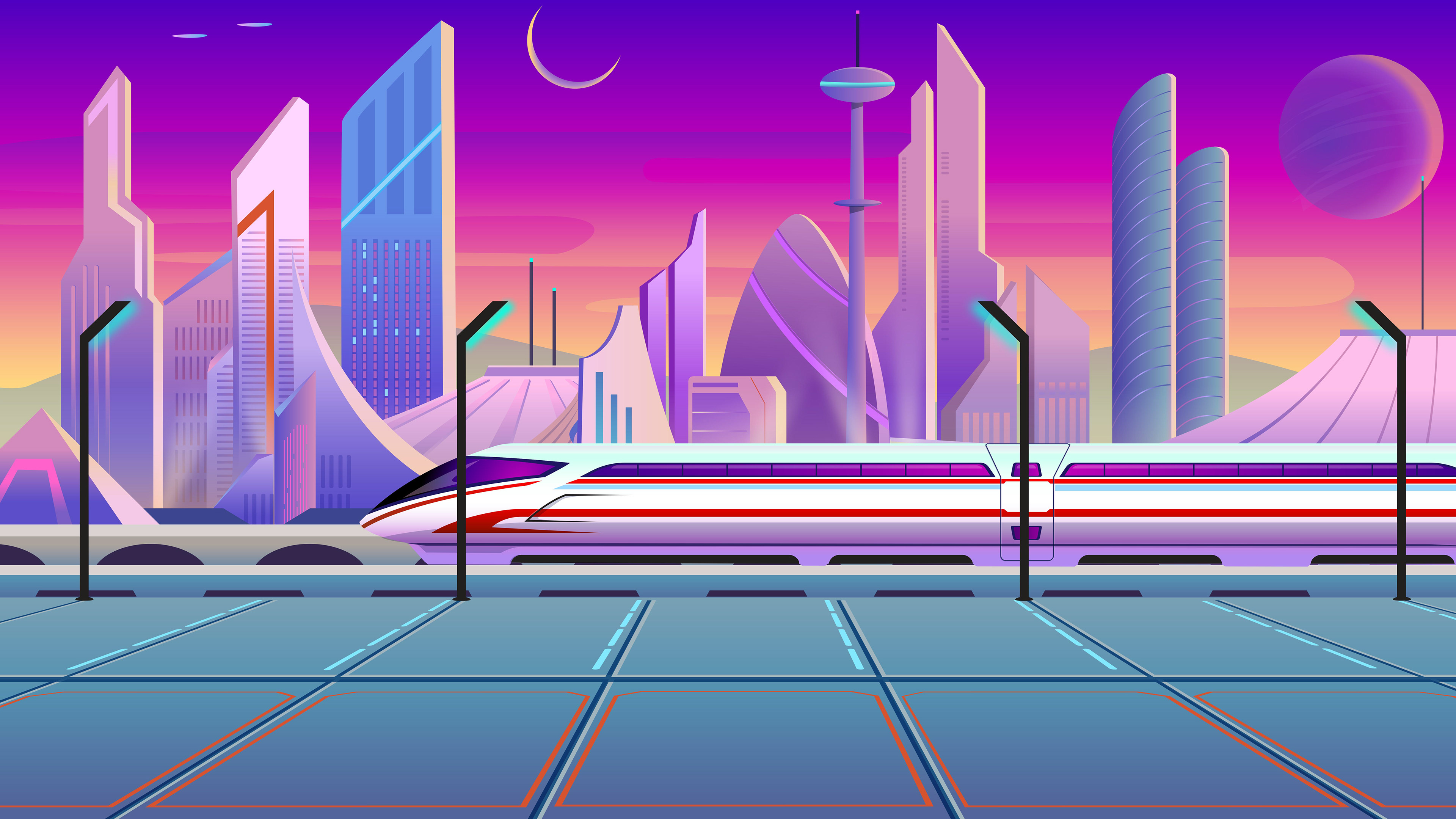 futuristic background/assets for a cancelled project