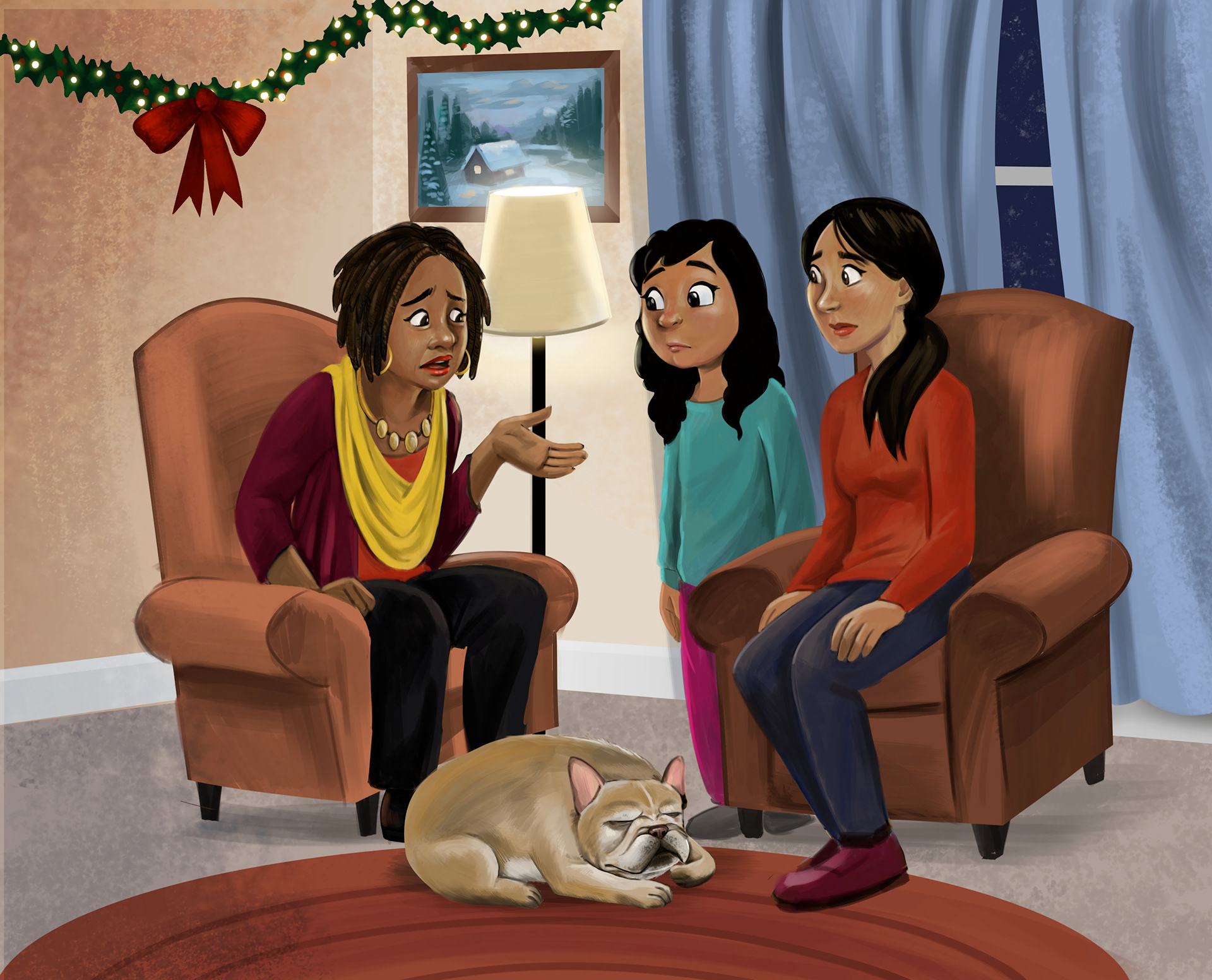 spot illustration for Pockets magazine