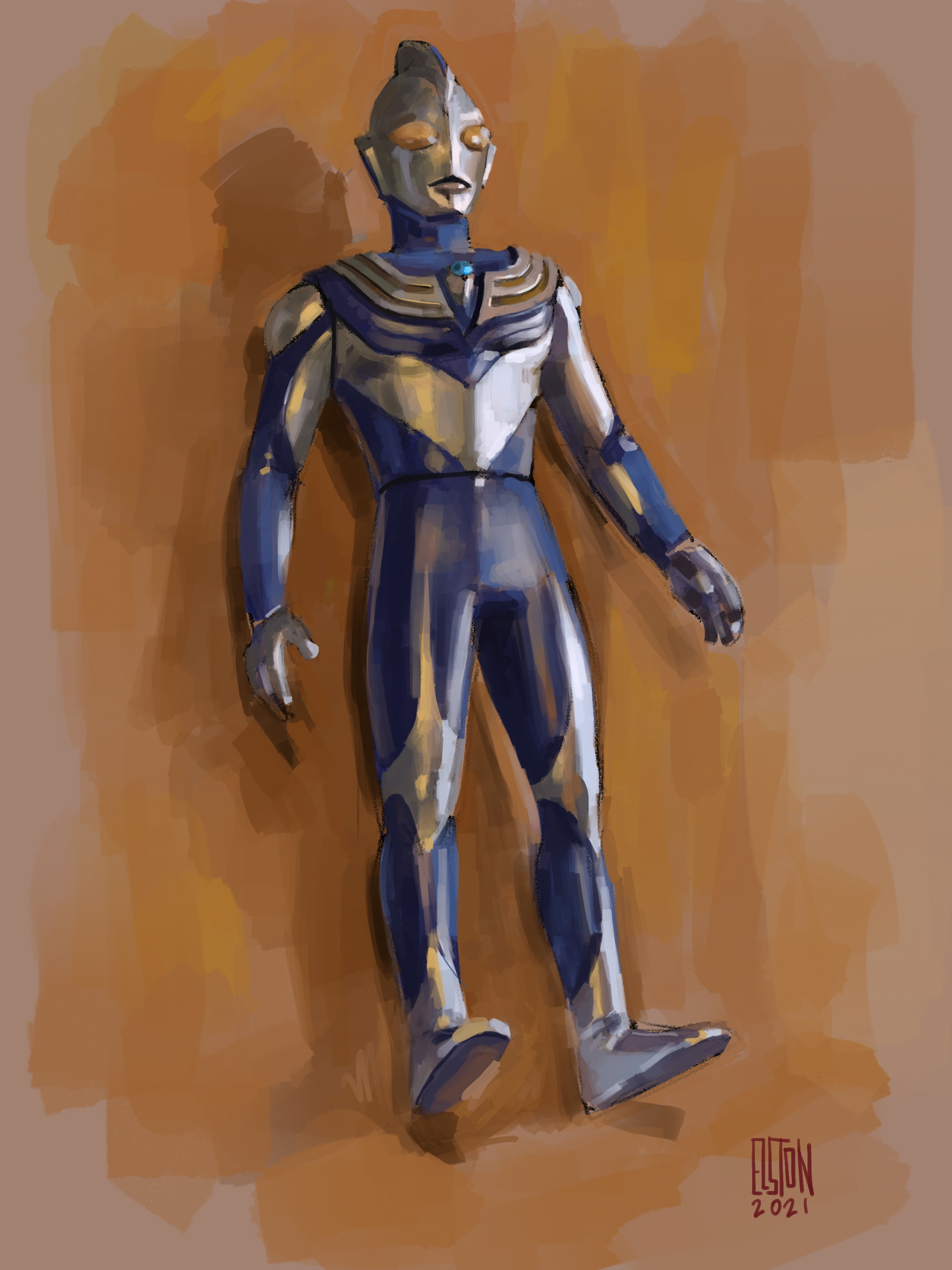 Ultraman Tiga Vinyl Action Figure