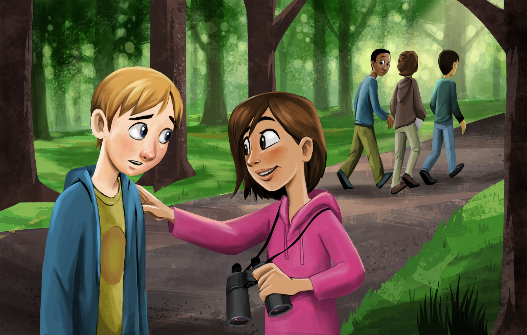 Spot illustration for Pockets Magazine