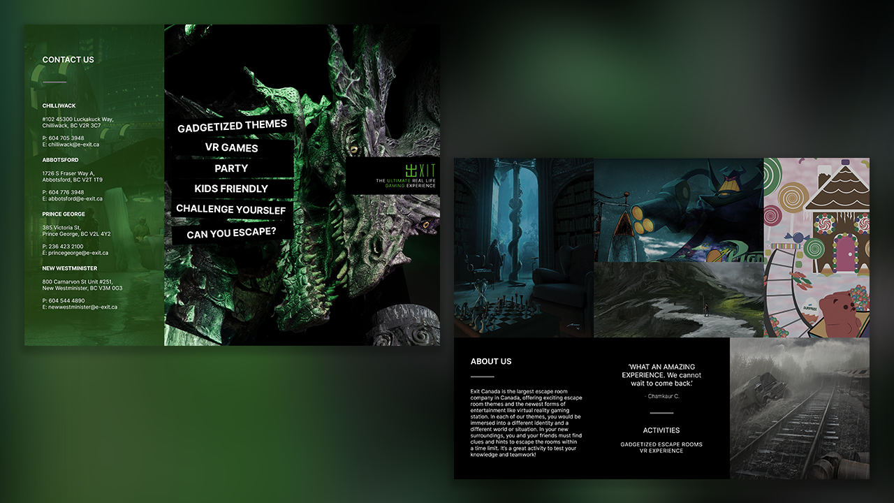 Universal Brochure Template Design