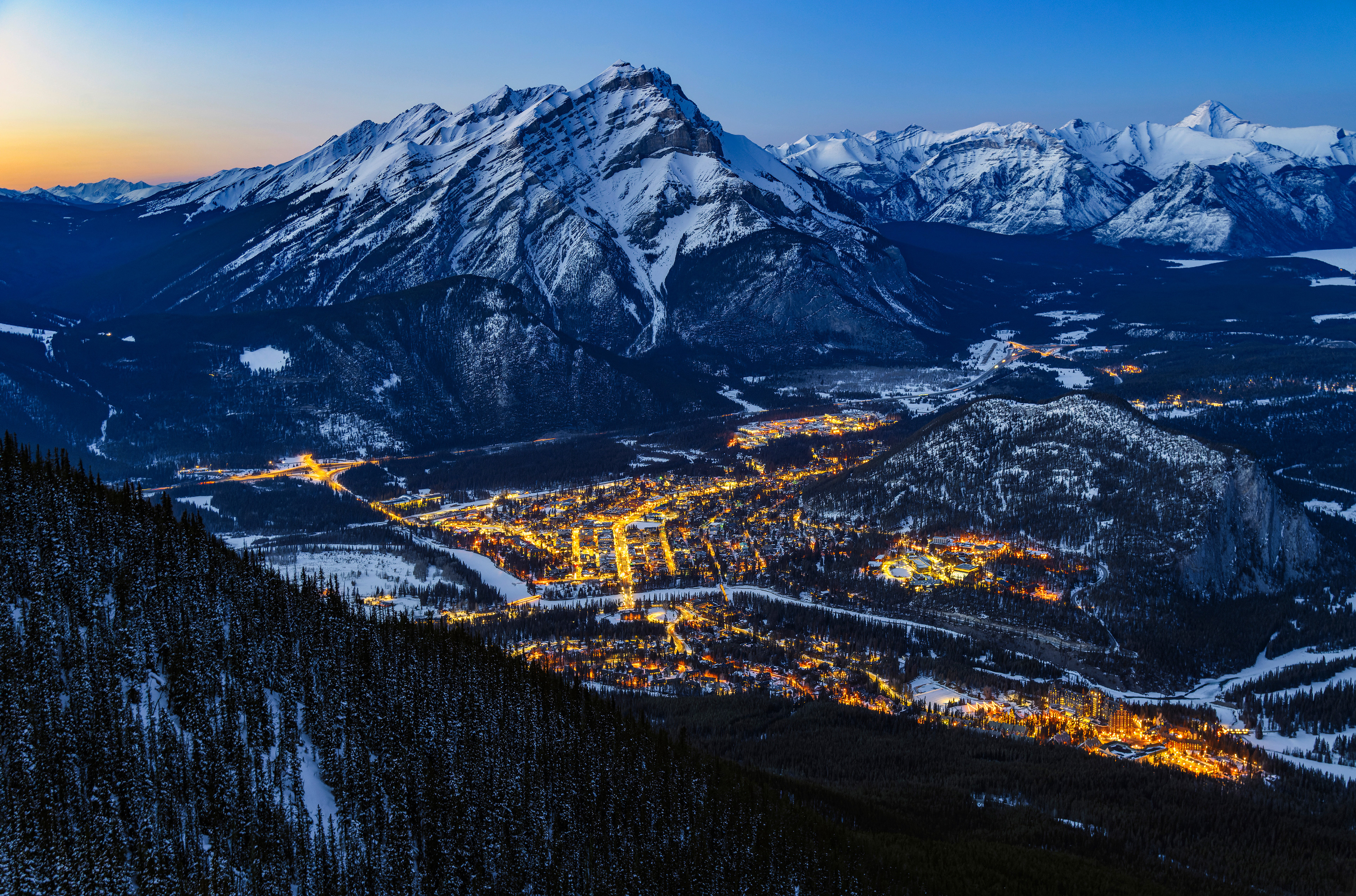Banff at Night