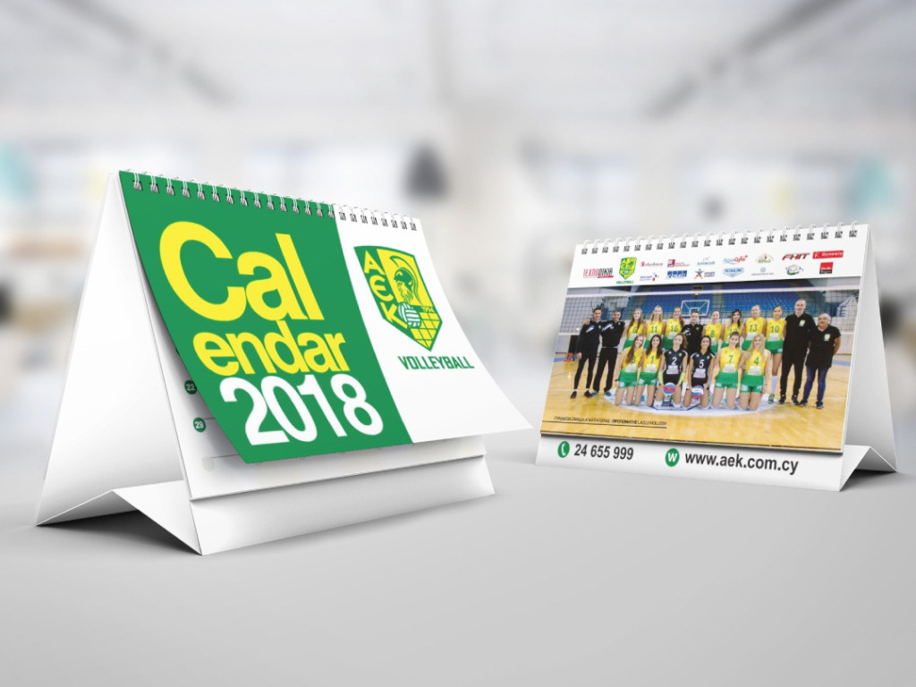 Women's volleyball tean calendar