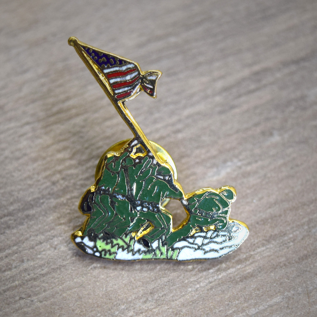 Iwo Jima Pin