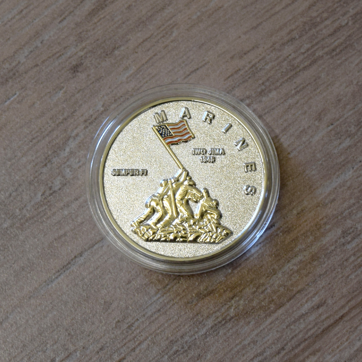 Iwo Jima Challenge Coin