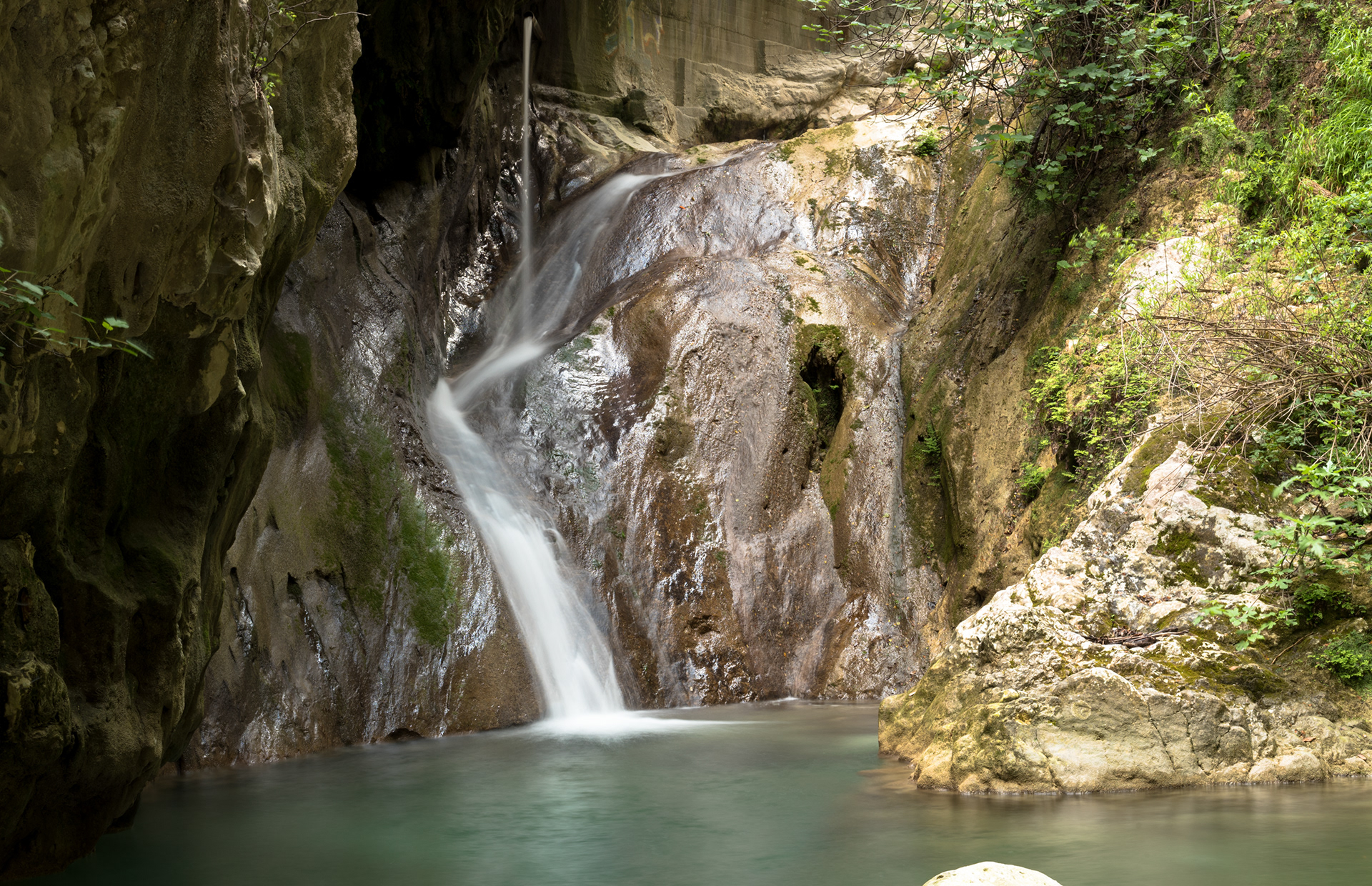 The waterfalls