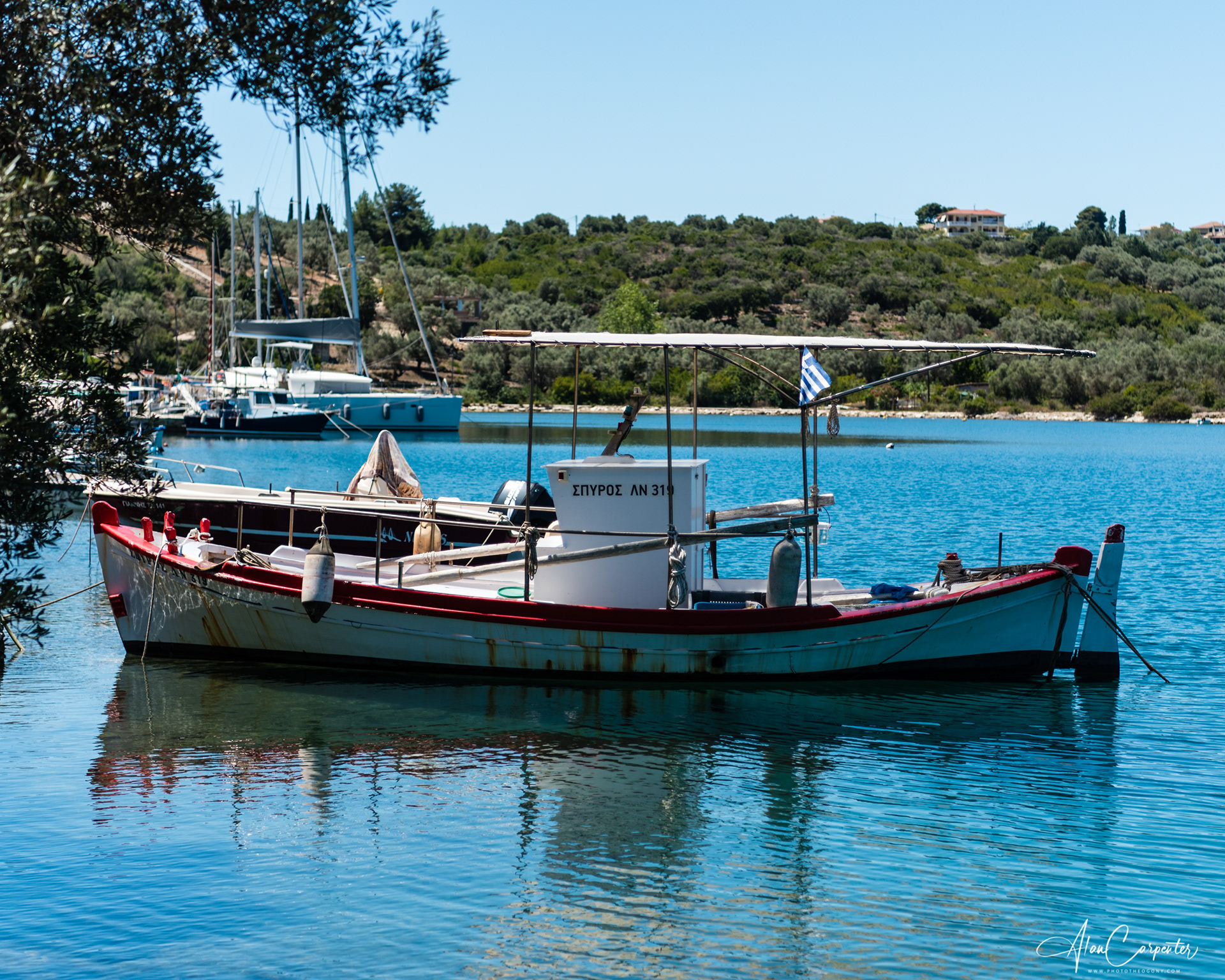 Greek fishing boats