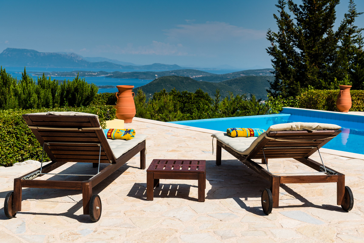 A terrace with a view