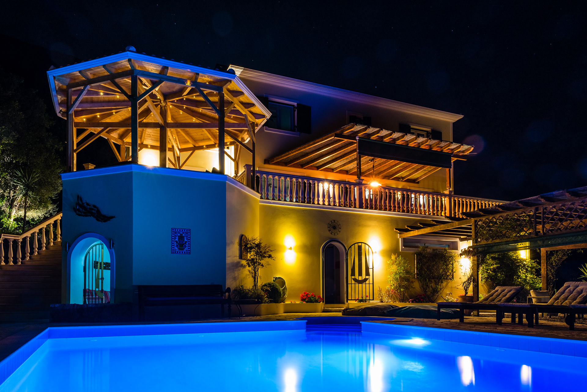 By night