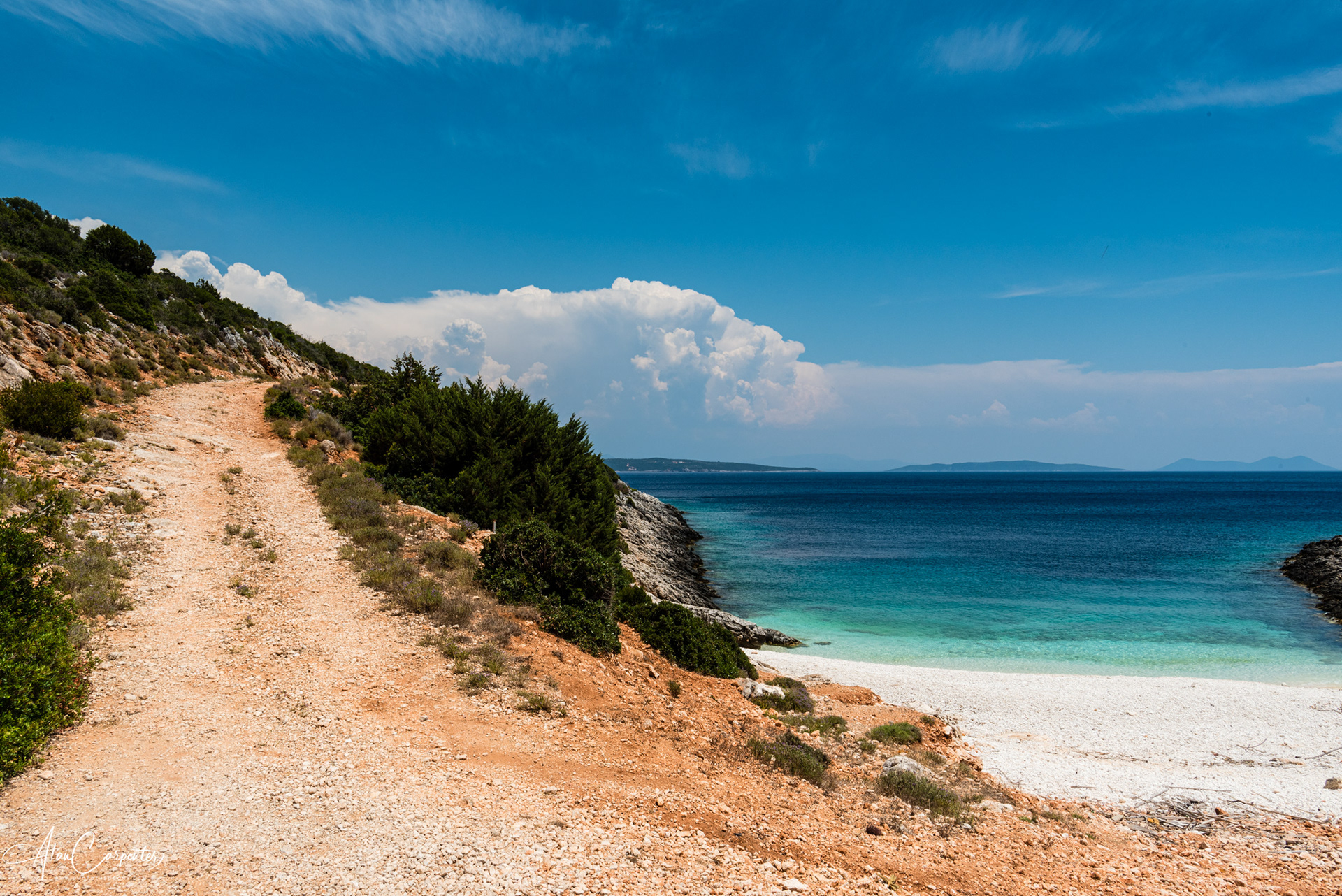 Tiny beaches accessible only by boat or 4x4