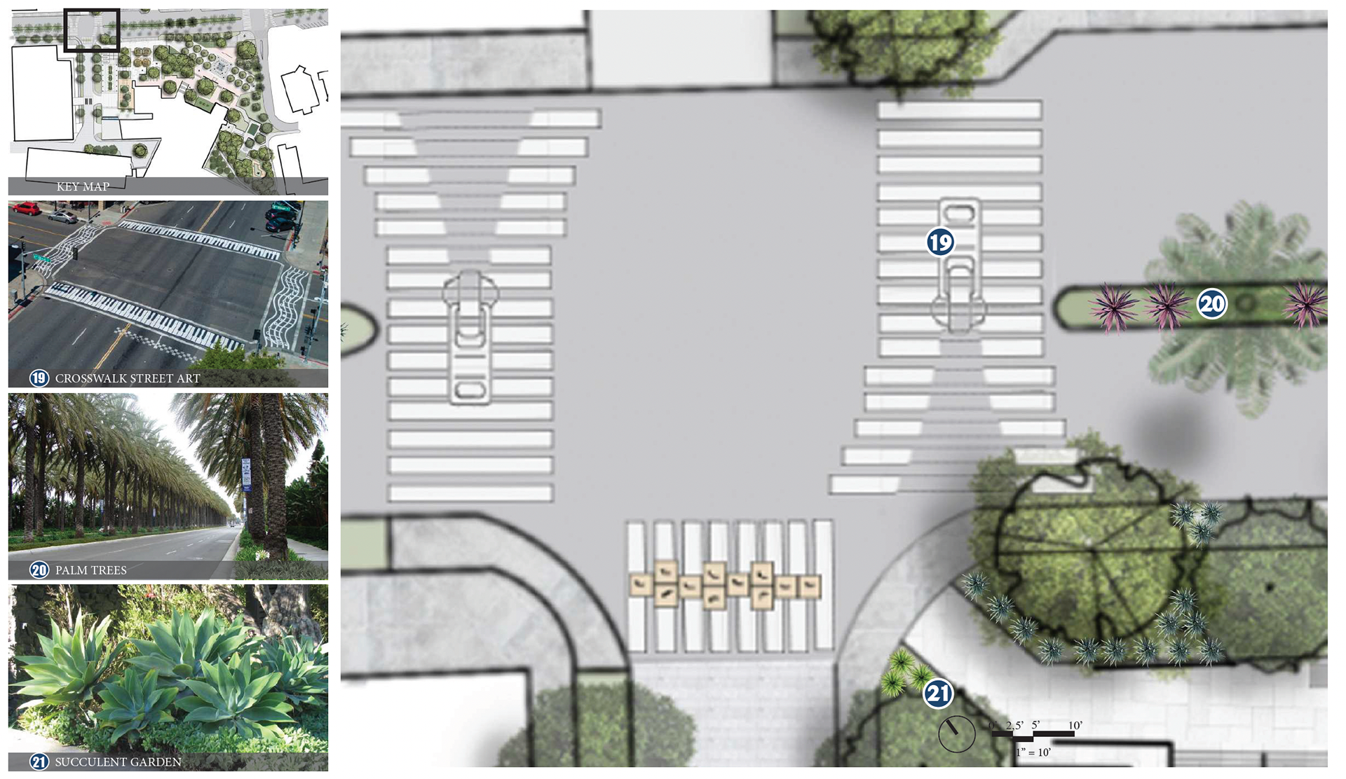 ENLARGEMENT: ARTWALK: VIBRANT CROSSWALK DESIGNS