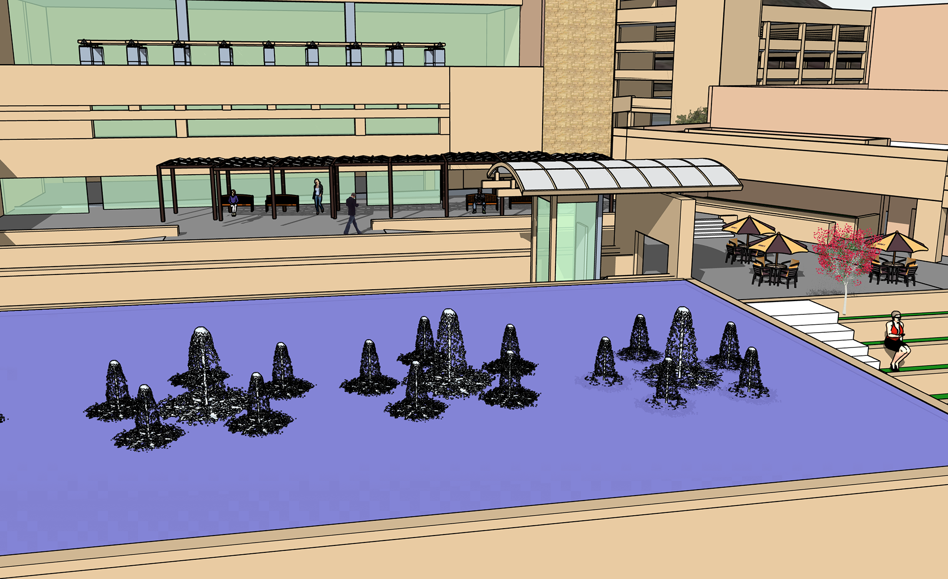 TERRACE CLIMB: STEPS TO TRANQUILITY