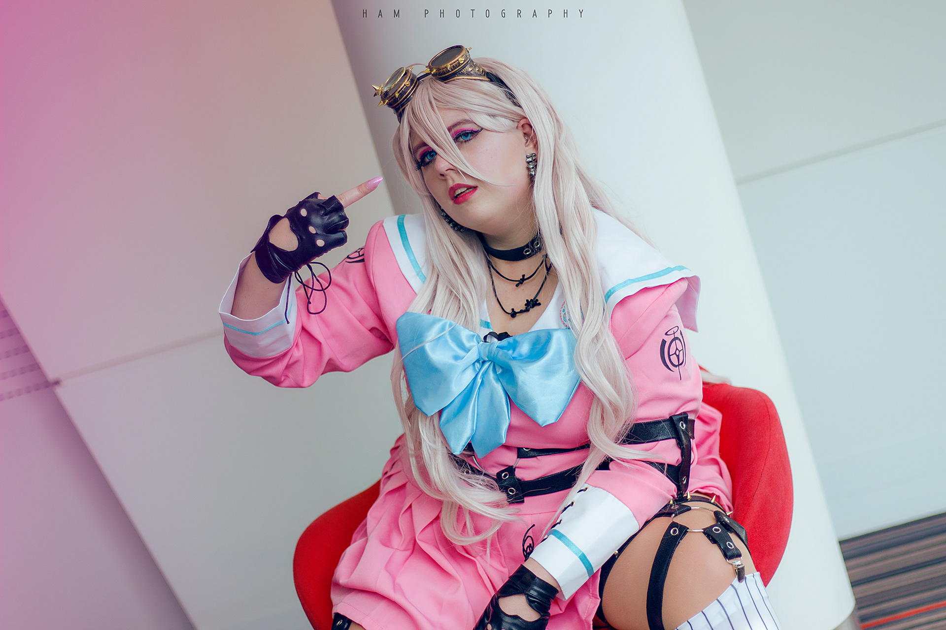 Miu Iruma by @_meereh_ at AVCon 2019