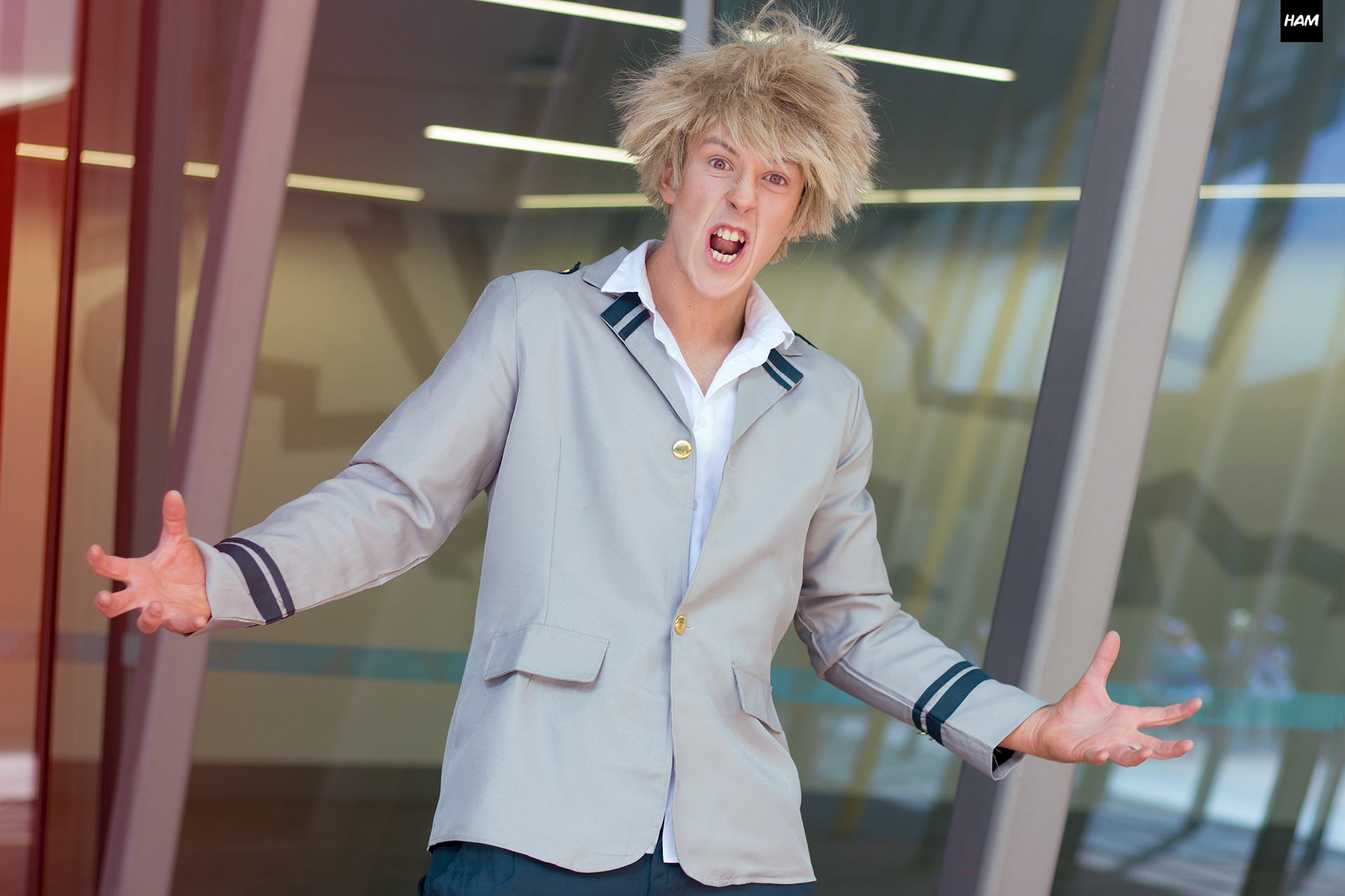 Katsuki Bakugo by @dwaynedarcy at MadFest Melbourne 2018