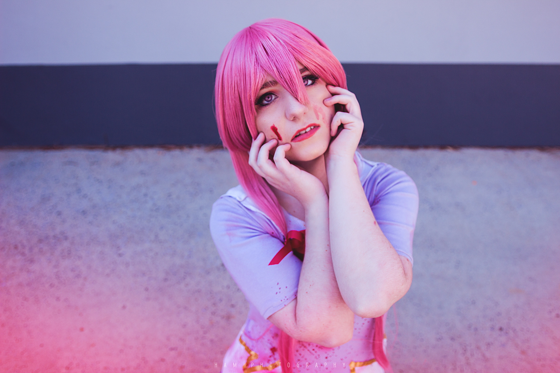 Yuno Gasai by @wild_raven_cosplay at OZCC Adelaide 2022