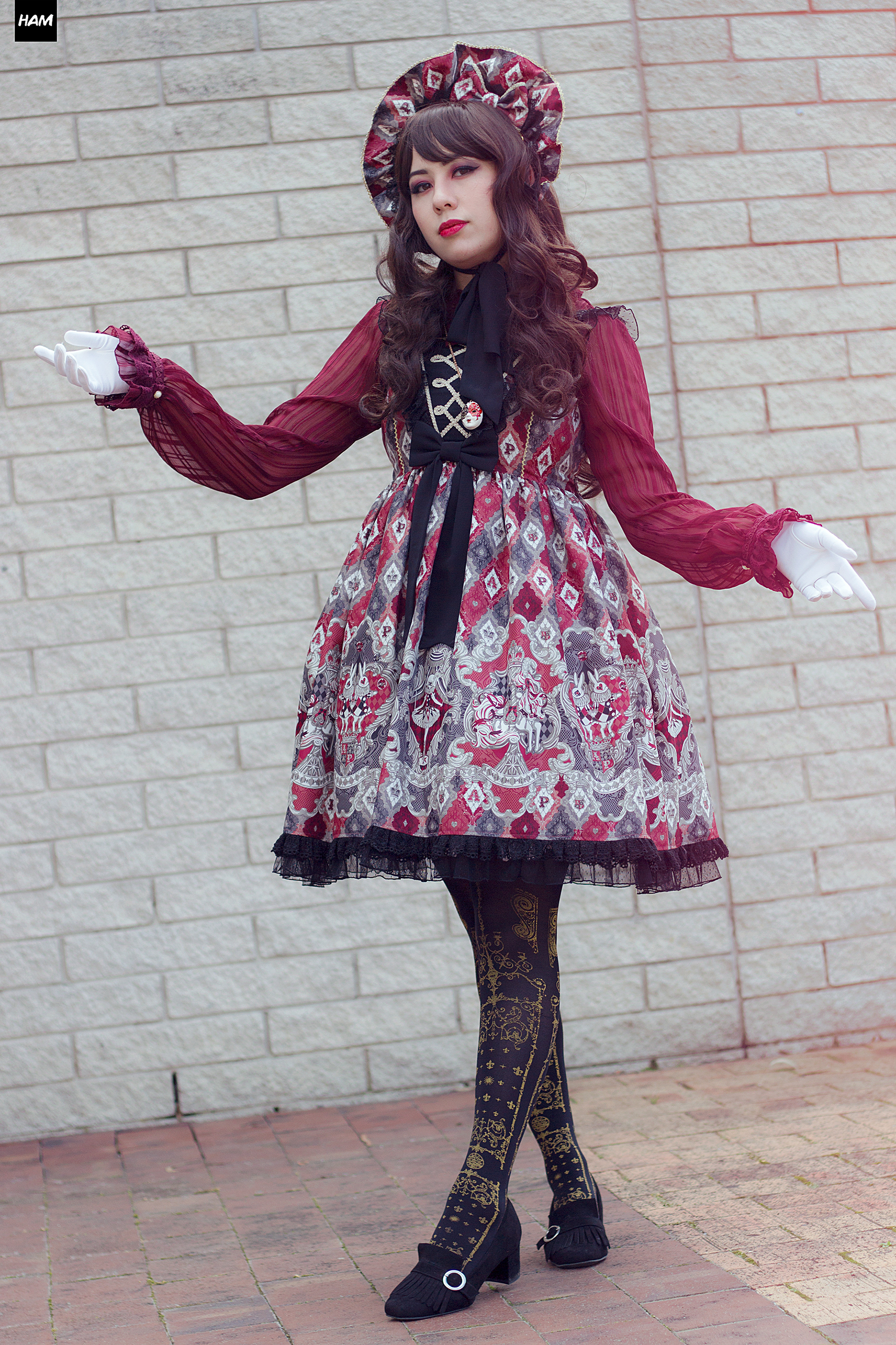 Lolita Fashion by @sapphotea at MAICon 2018