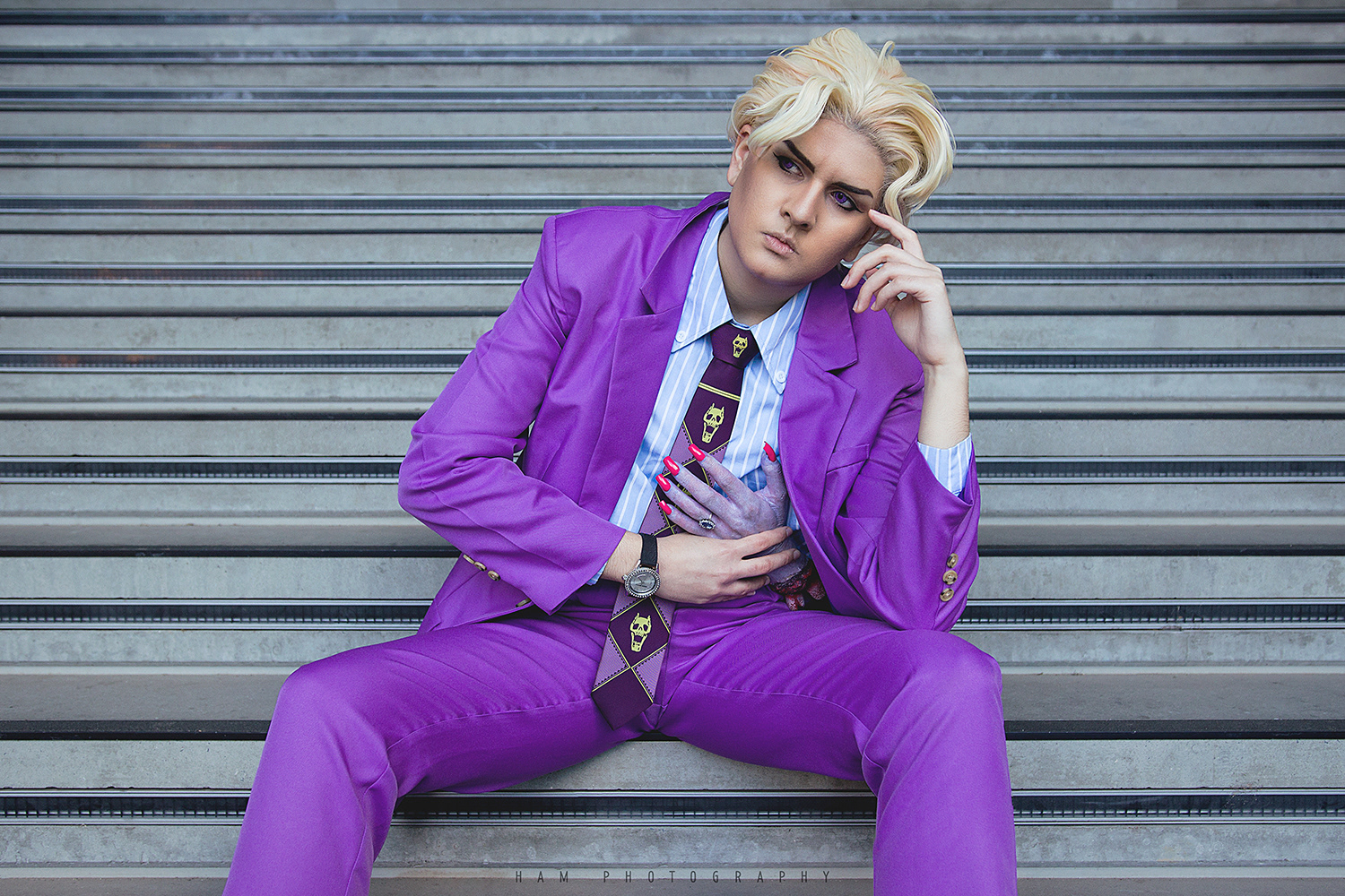 Yoshikage Kira by @starkiller.cos