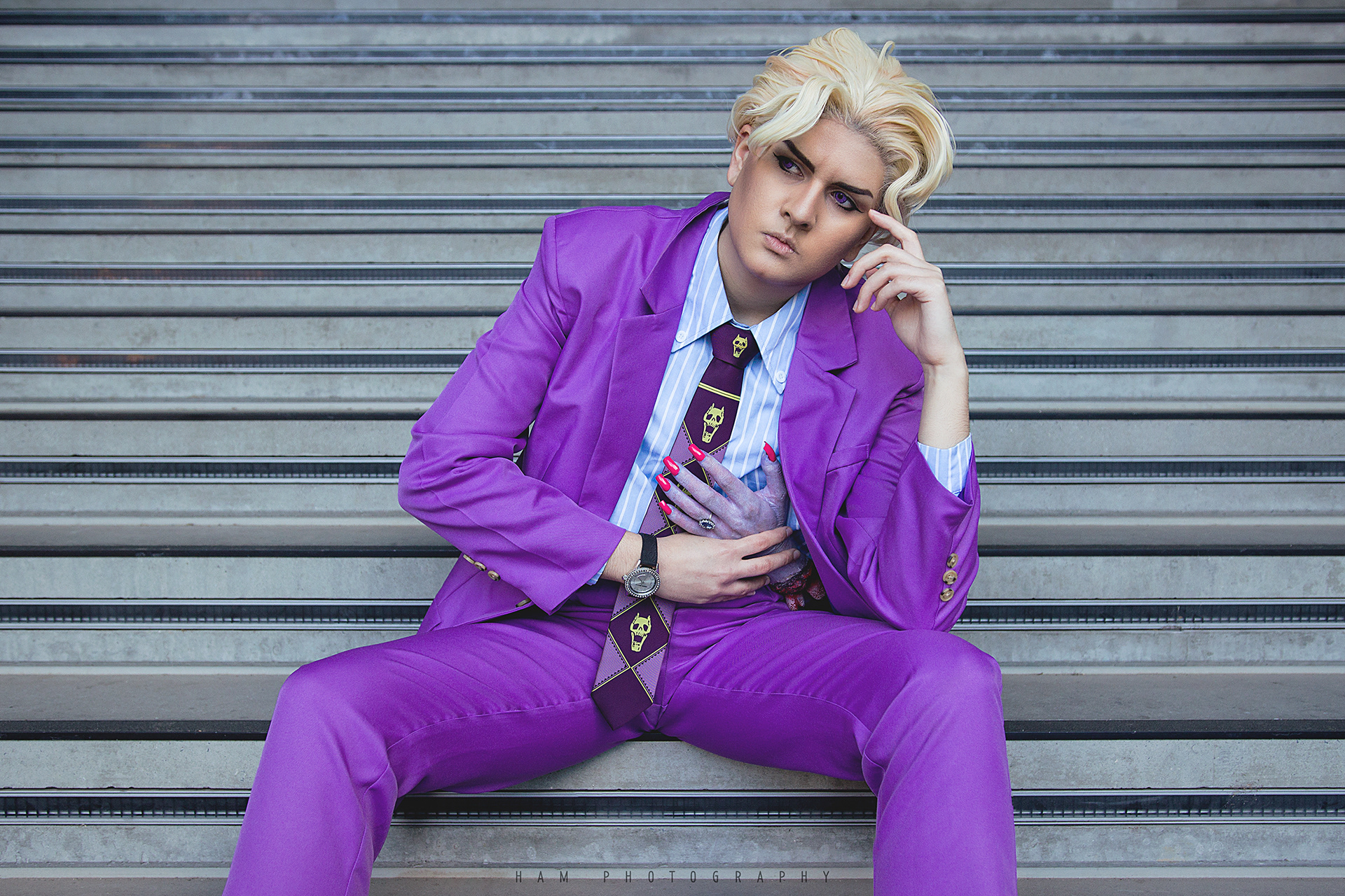 Yoshikage Kira by @starkiller.cos