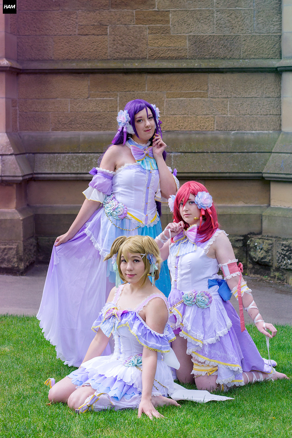 Nozomi Tojo by @ho.shi.ko & Maki Nishikino by @purplegoldfish14 & Hanayo Koizumi by @sapphotea