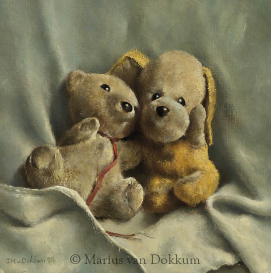 Versleten knuffels