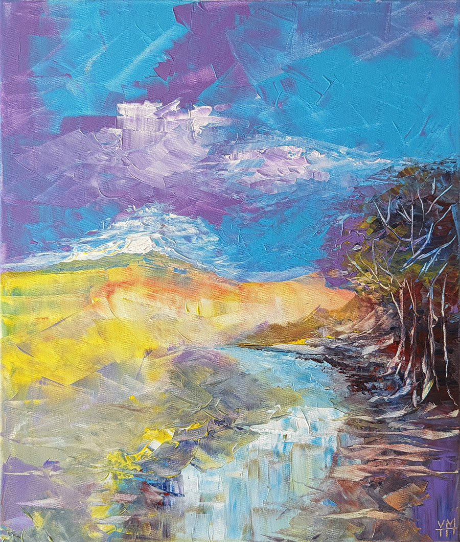 Destination inconnue - 51 x 60 x 2 cm