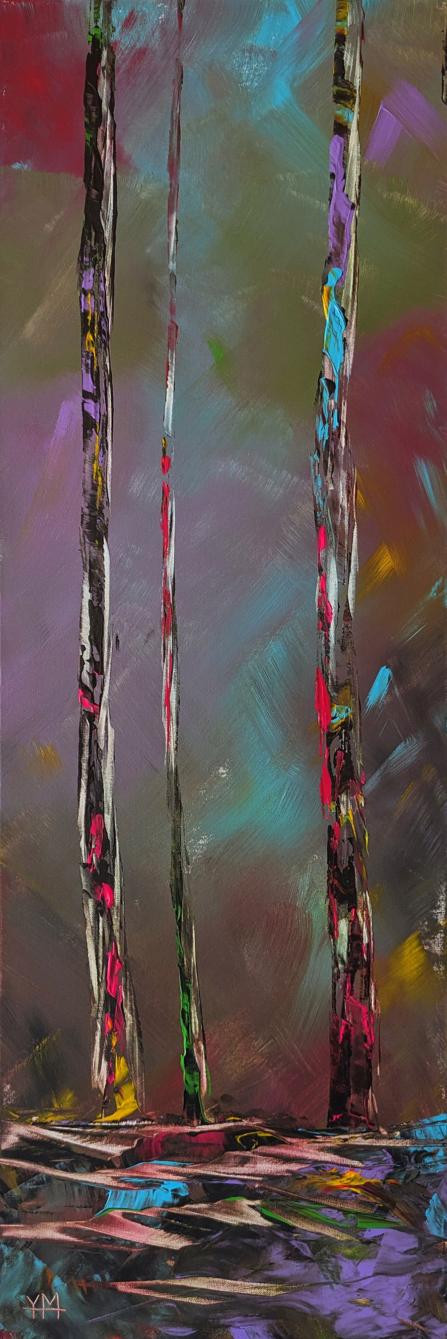 Vertiginum 01 - 40 x 120 x 3,7 cm