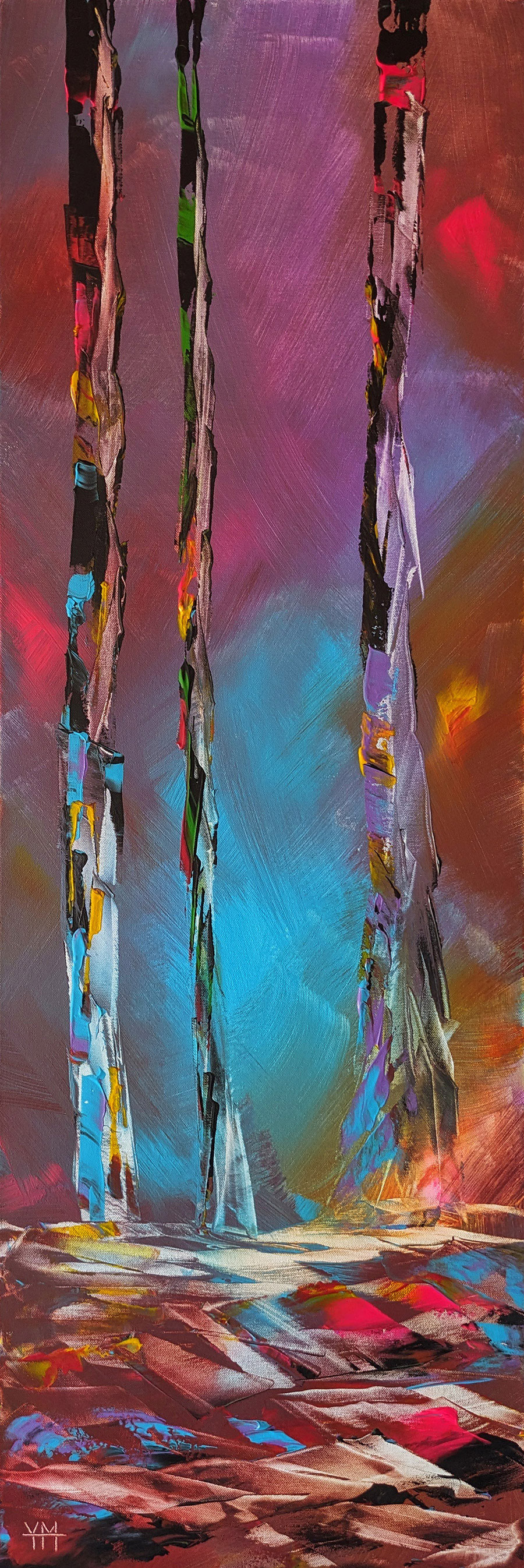 Vertiginum 03 - 40 x 120 x 3,7 cm