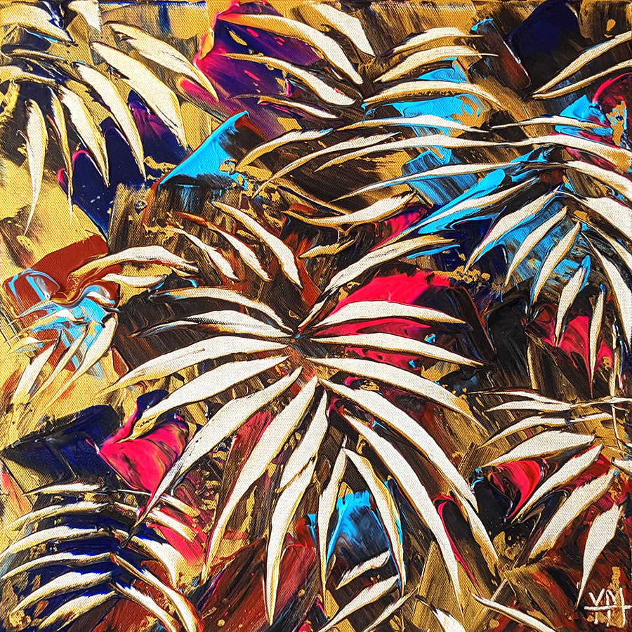 Planthéose 01 - 40 x 40 x 3,7 cm