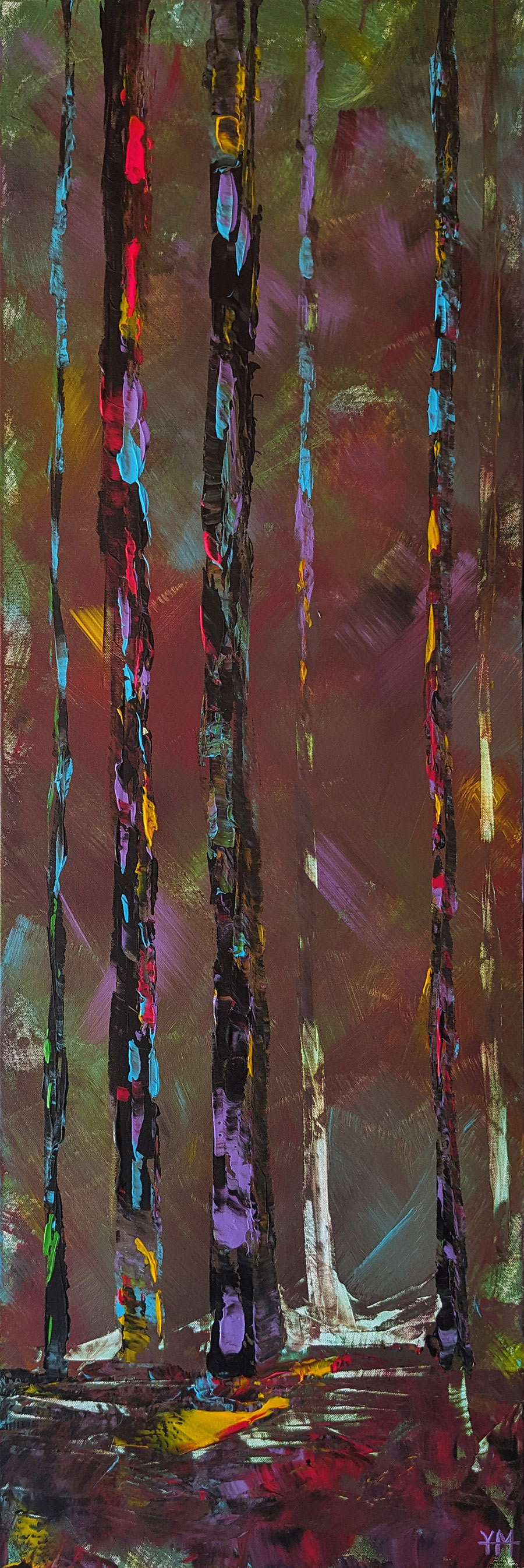 Vertiginum 02 - 40 x 120 x 3,7 cm